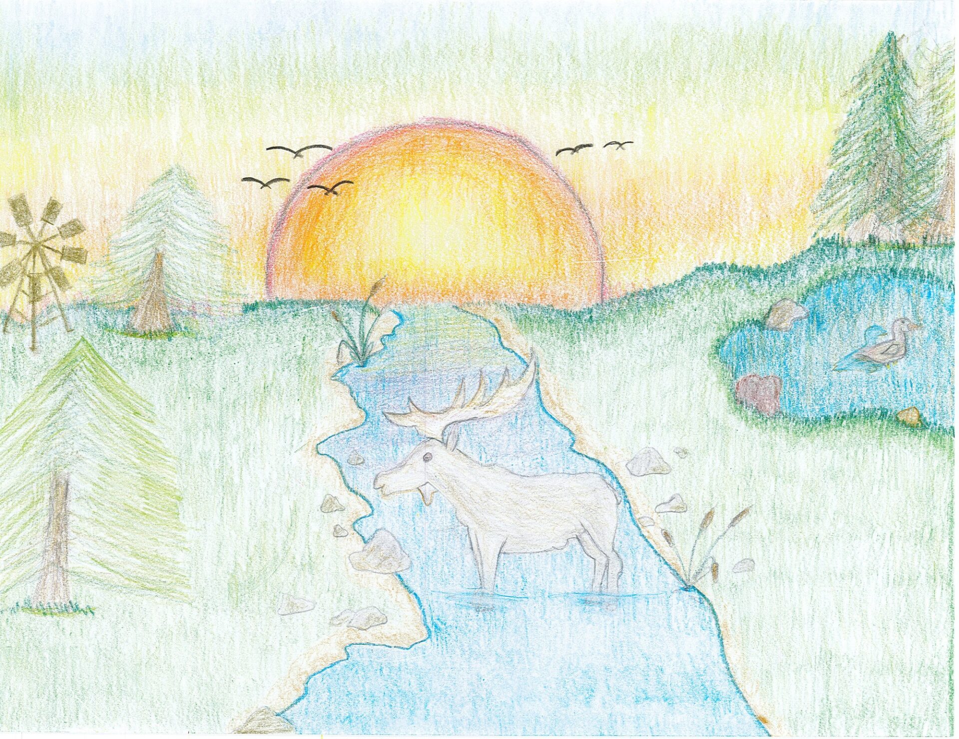 1st Place Rio of St. Michael_s School - Grade 5F (Prize_ $100 Cash Plus a Pizza Party for their Class!)